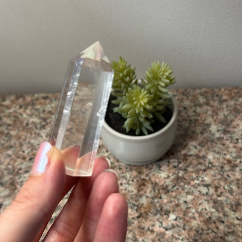 Clear Quartz Tower